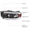 Spec-D Tuning 02-05 Dodge Ram Projector Headlights 2LHP-DGP02JM-G3-GO - alternate 8